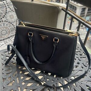 Black Prada tote